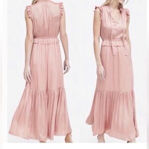 Banana Republic Soft Pink Maxi Dress
